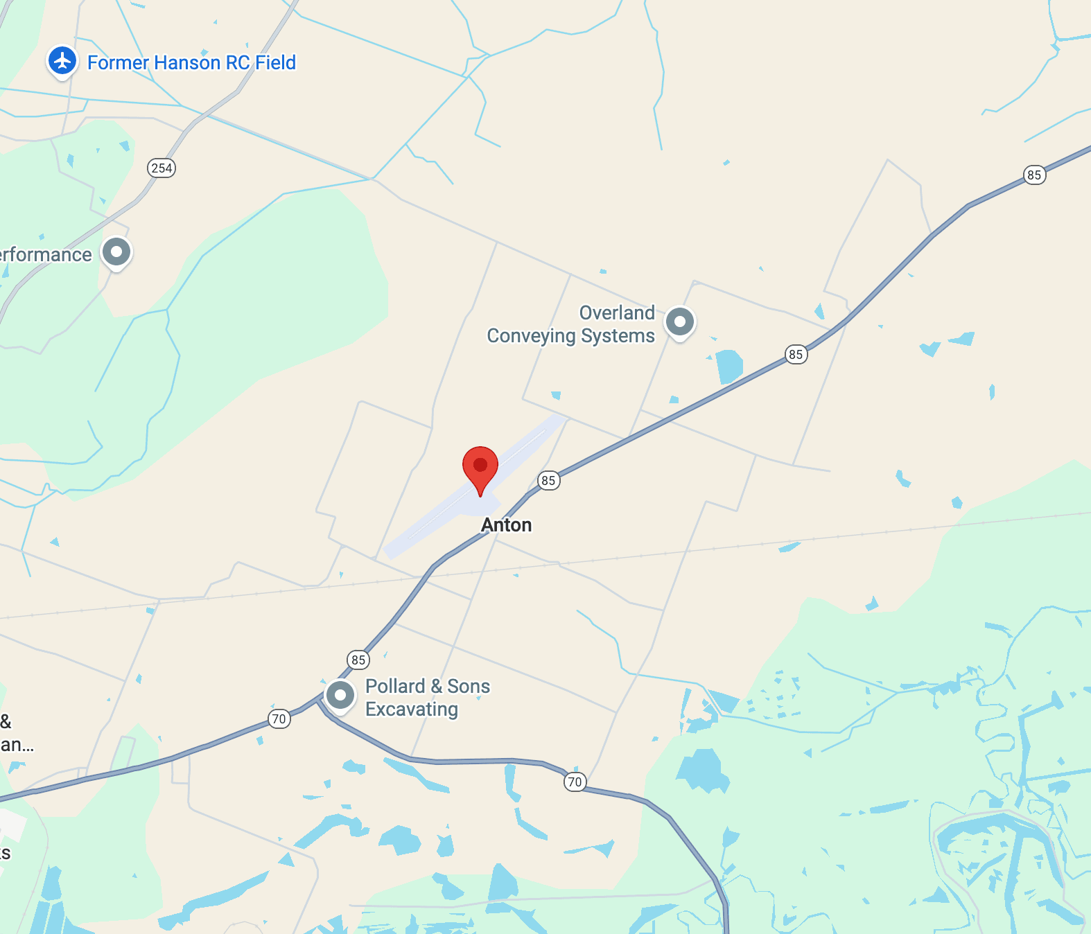 Map showing Spitzer Aviation Maintenance location in Madisonville, KY